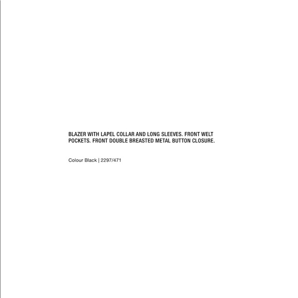 ZARA Textured Weave Double Breasted Jacket - Picture 7 of 7